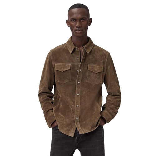 AllSaints Sully Suede Shirt